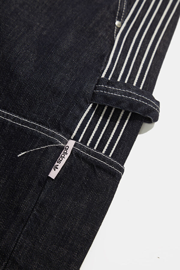 Denim Workpant Relax Kalıp İndigo Baggy Erkek Jean Pantolon 4