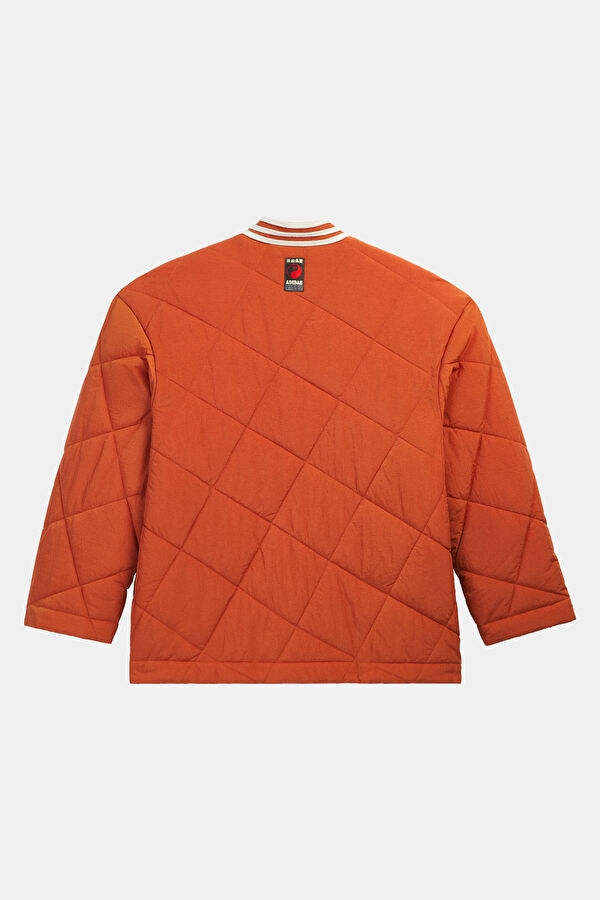 Orange Buttoned Men's Jacket 2