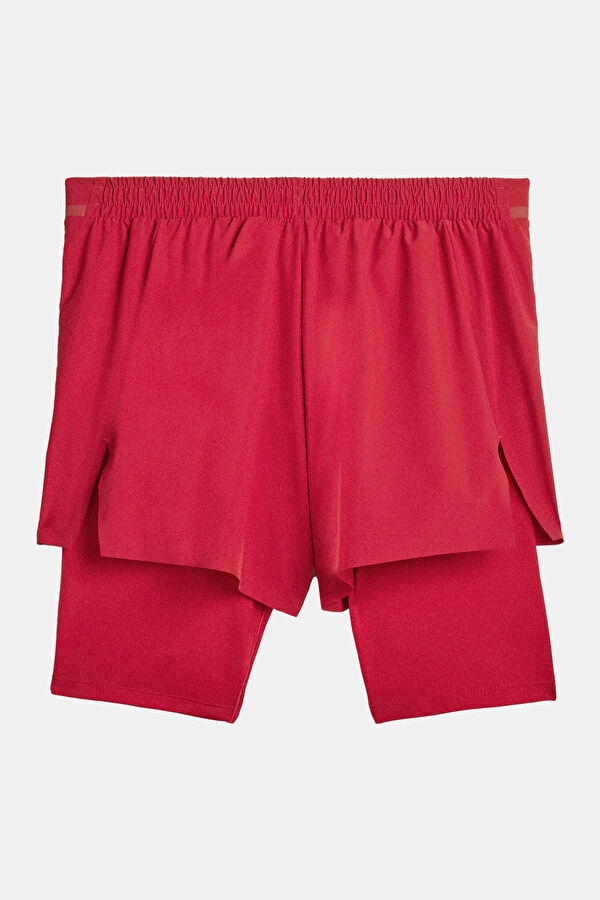 X Entire Studios D4T Training 2-in-1 Burgundy Men's Shorts 2