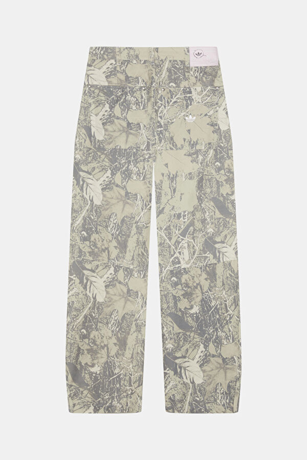 Relax Kalıp Gri Wide Leg Erkek Pantolon 2