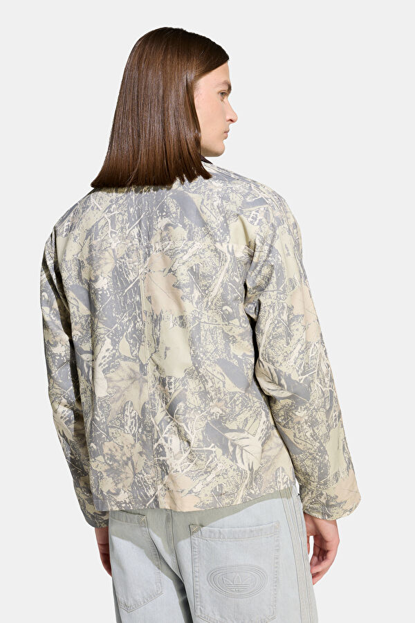 Workwear Gri Fermuarlı Erkek Ceket 3