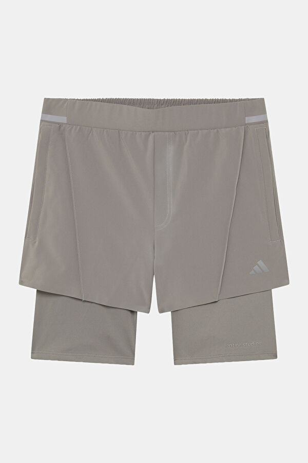X Entire Studios D4T Training 2-in-1 Grey Men's Shorts