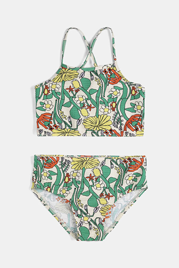 Yeşil Desenli Bikini