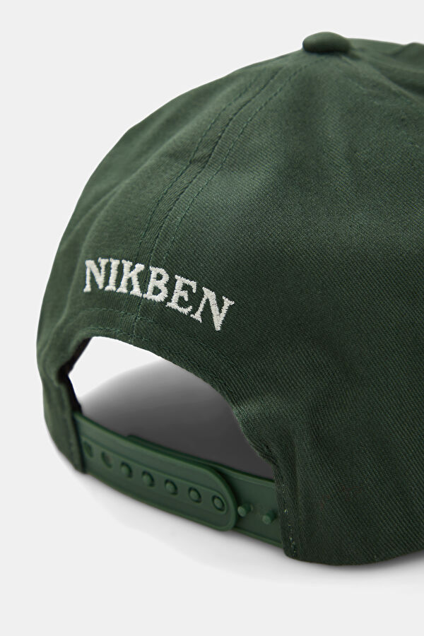 Green Embroidered Hat 3