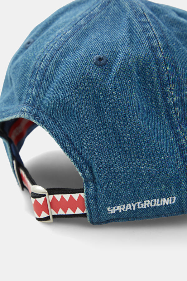 Blue Embroidered Hat 3
