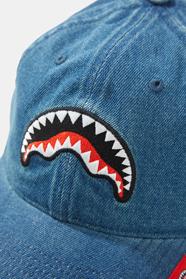 Blue Embroidered Hat 4