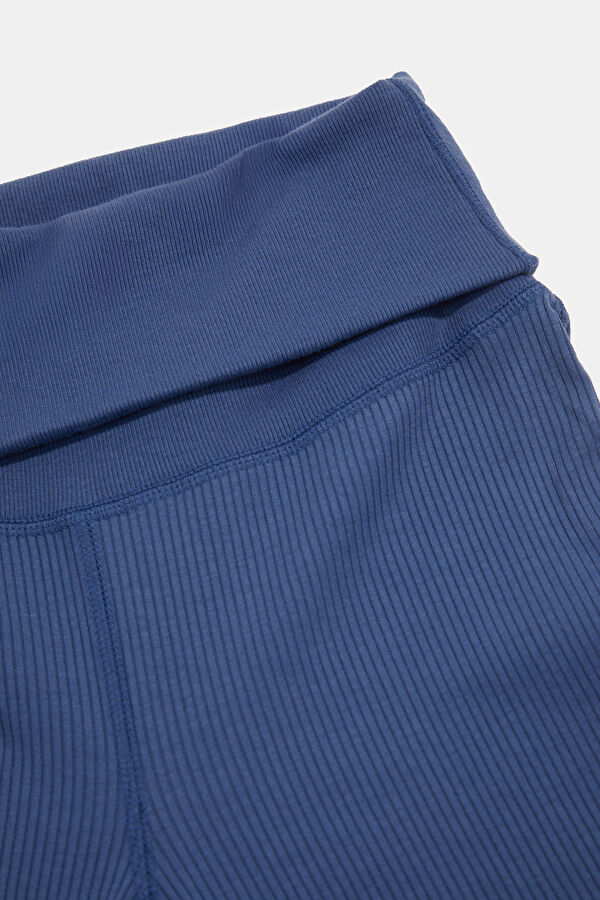 Light Blue Patterned Children's Shorts 3