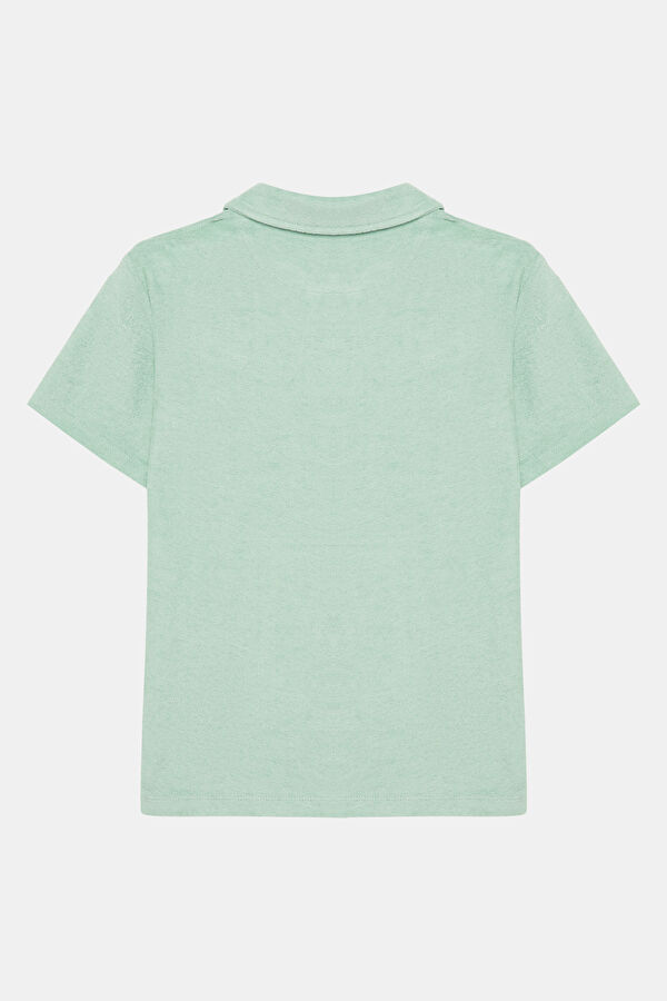 Aqua Green Regular Children's T-Shirt 2