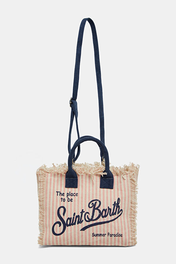 White Patterned Bag