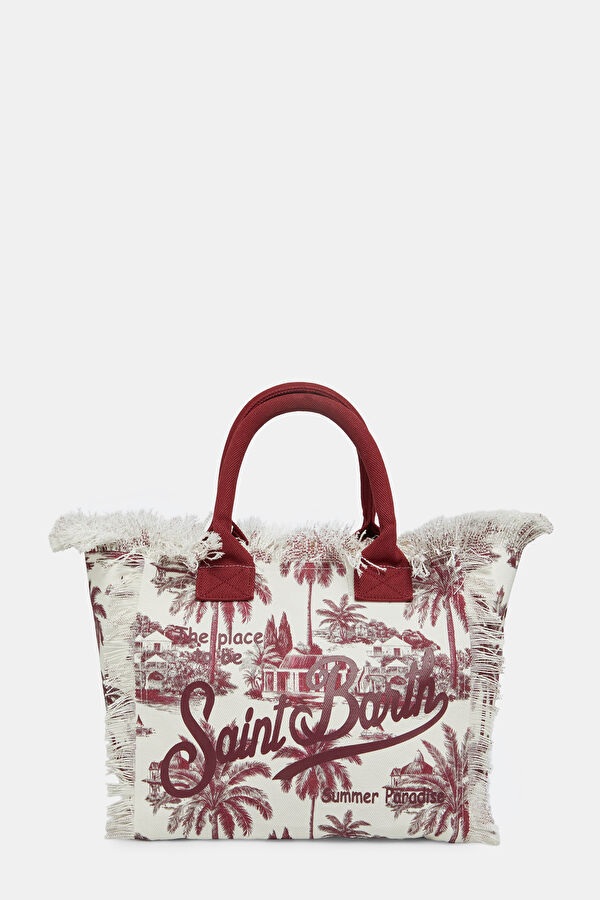 White Patterned Bag 3