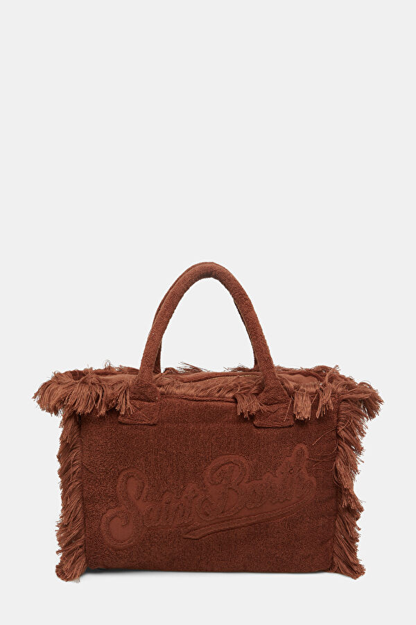 Vanity Terry Brown Patterned Bag 3