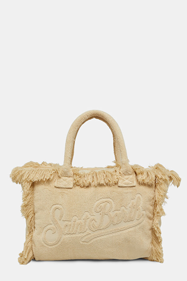 Beige Patterned Bag 3