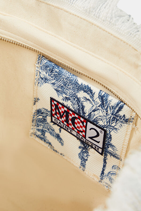 White Patterned Bag 5
