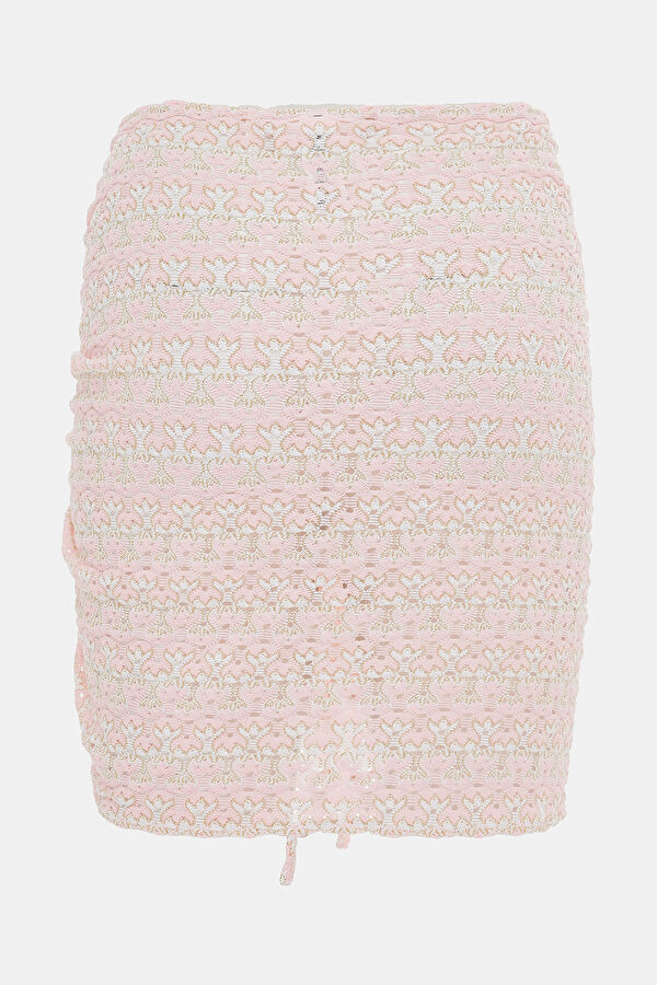 Pink Patterned Pareo 2