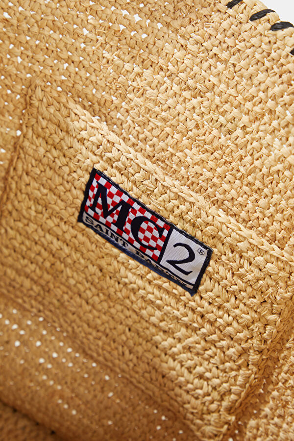 Beige Patterned Bag 5