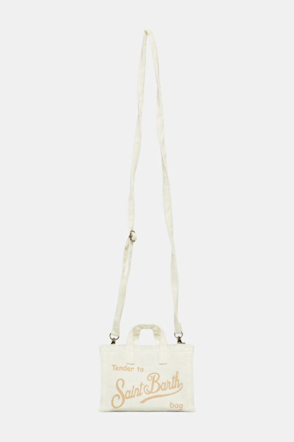 White Patterned Bag