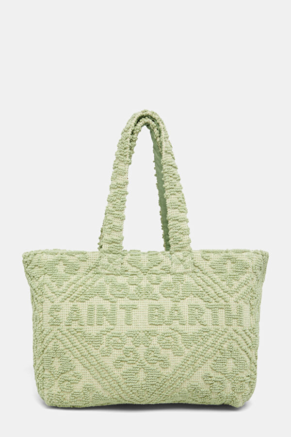 Tufting Mint Patterned Bag