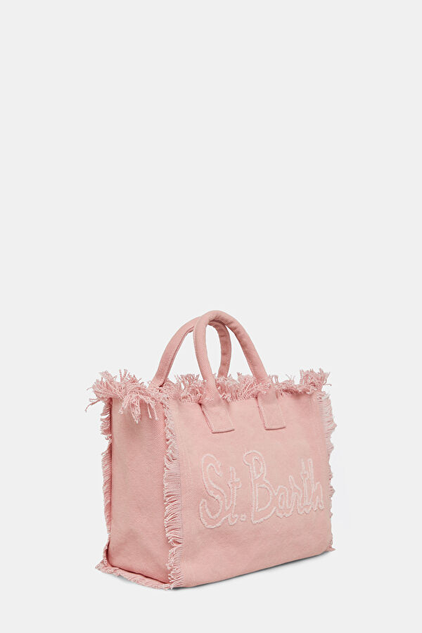 Açık Pembe Desenli Çanta 3