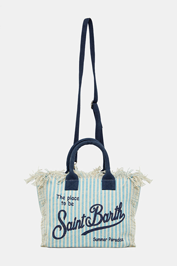 White Patterned Bag