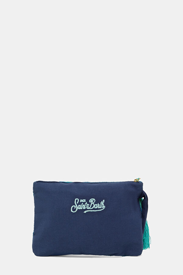 Turquoise Patterned Bag 3