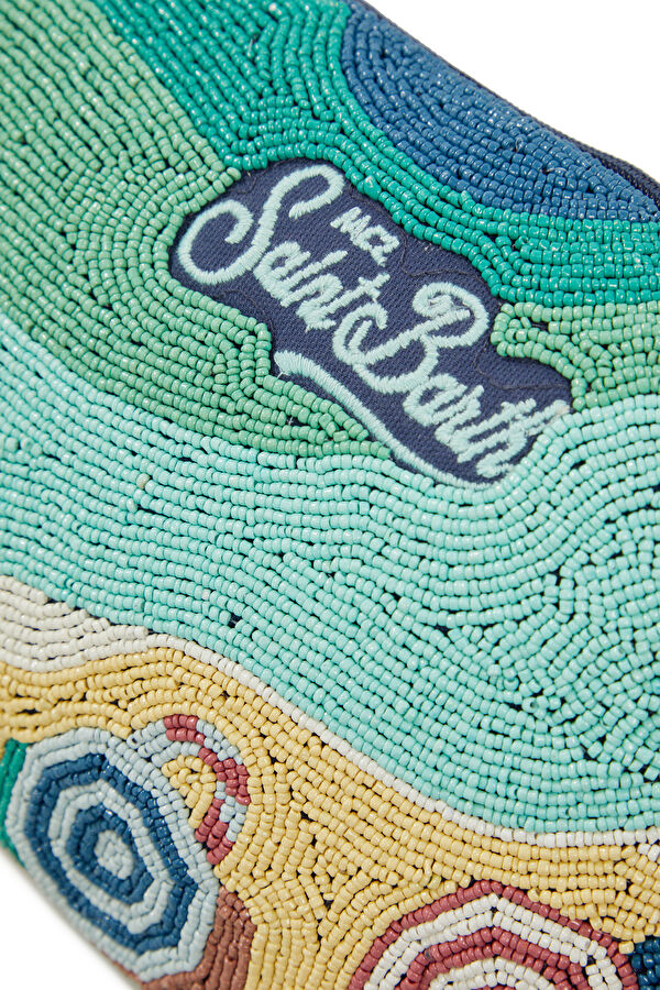 Turquoise Patterned Bag 4