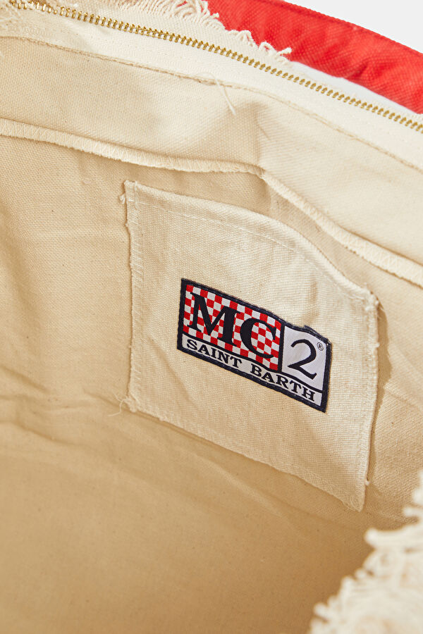 White Patterned Bag 5