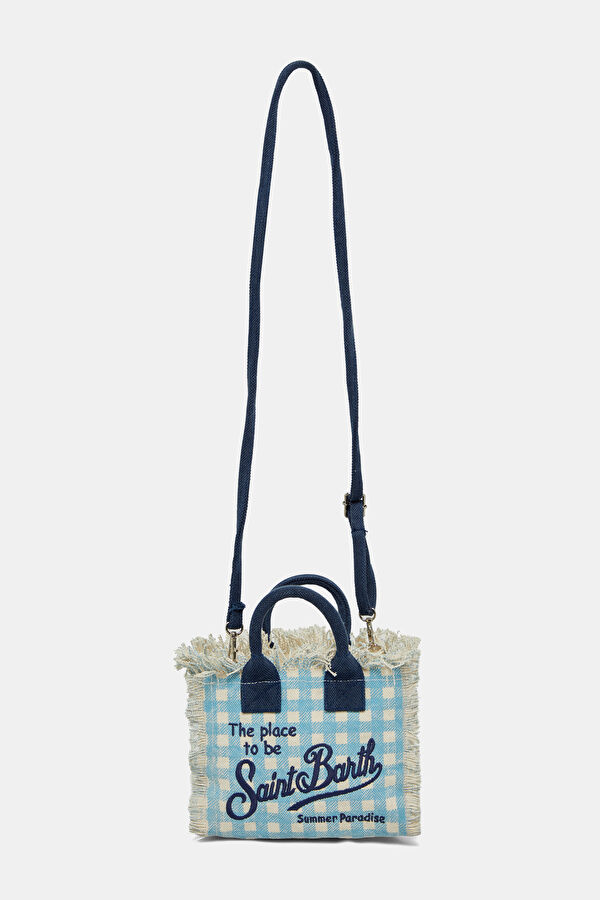 Blue Patterned Bag
