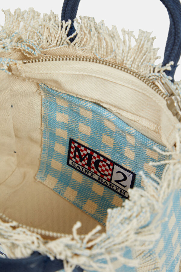 Blue Patterned Bag 6