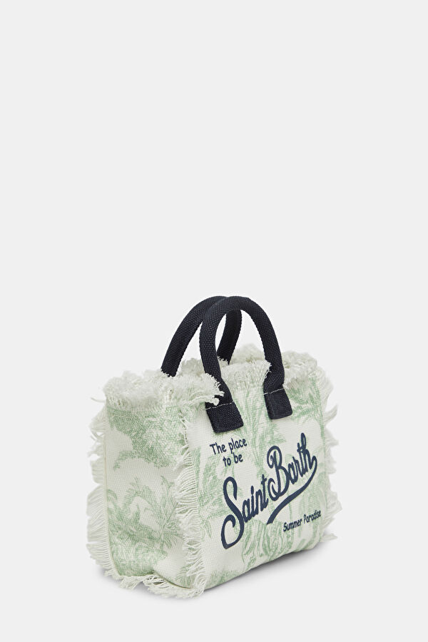 Vanity Mini Green Patterned Bag 3