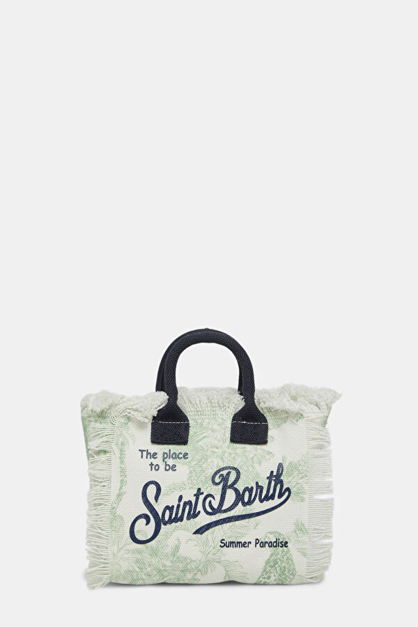 Vanity Mini Green Patterned Bag 4