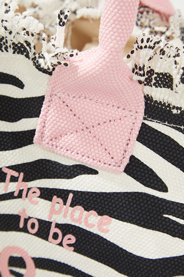 Colette White Patterned Bag 5