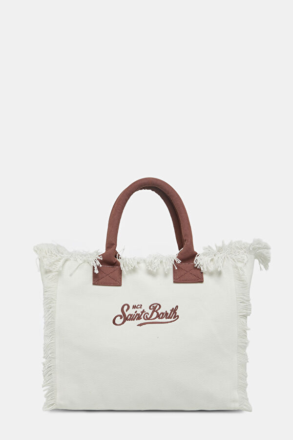White Patterned Bag 3