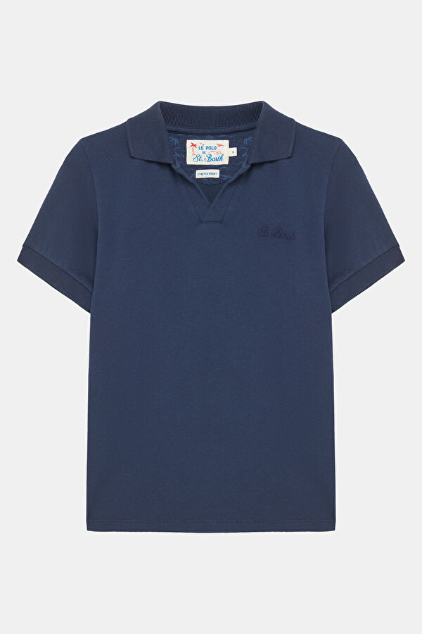 Navy Blue Regular Size Children's T-Shirt