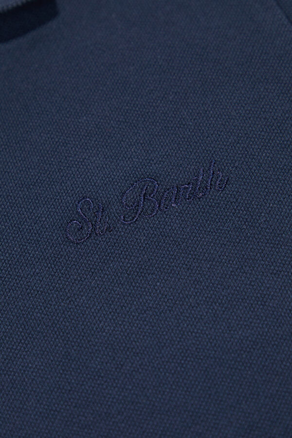 Navy Blue Regular-Fit Kids' T-Shirt 4