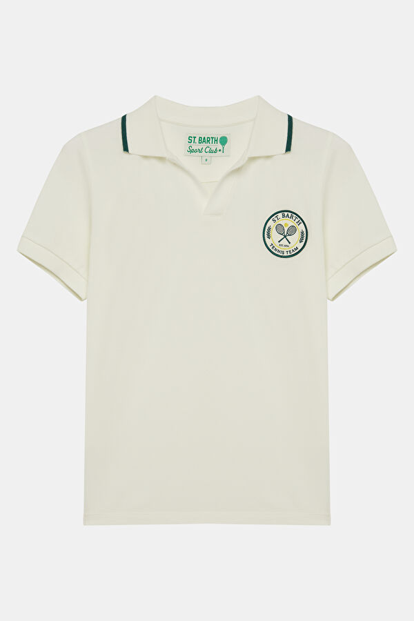 Cream Regular Size Printed Children's T-Shirt
