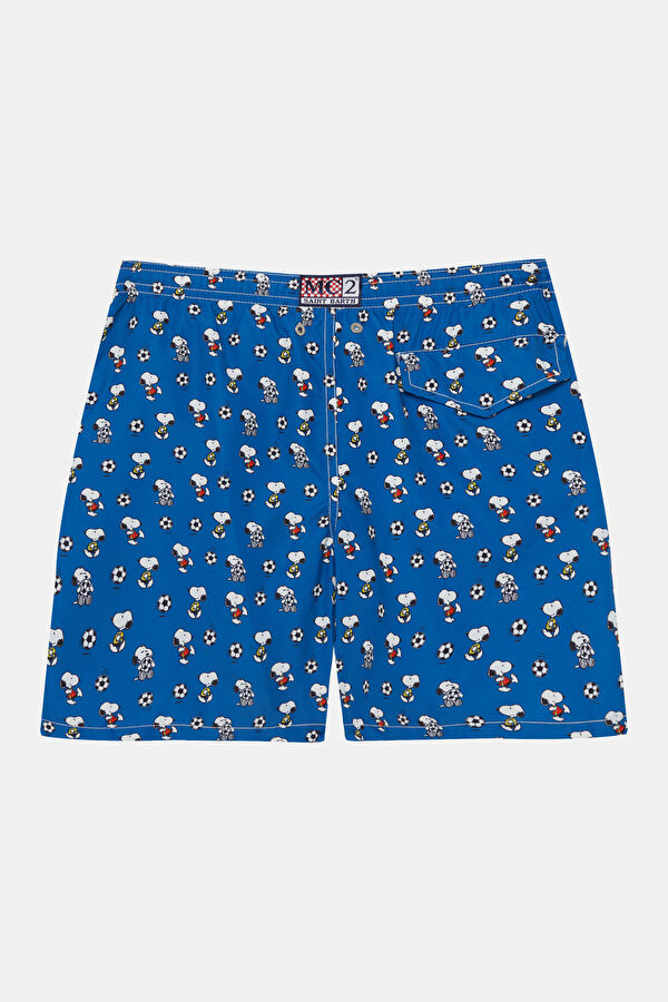 Blue Patterned Children's Shorts 2