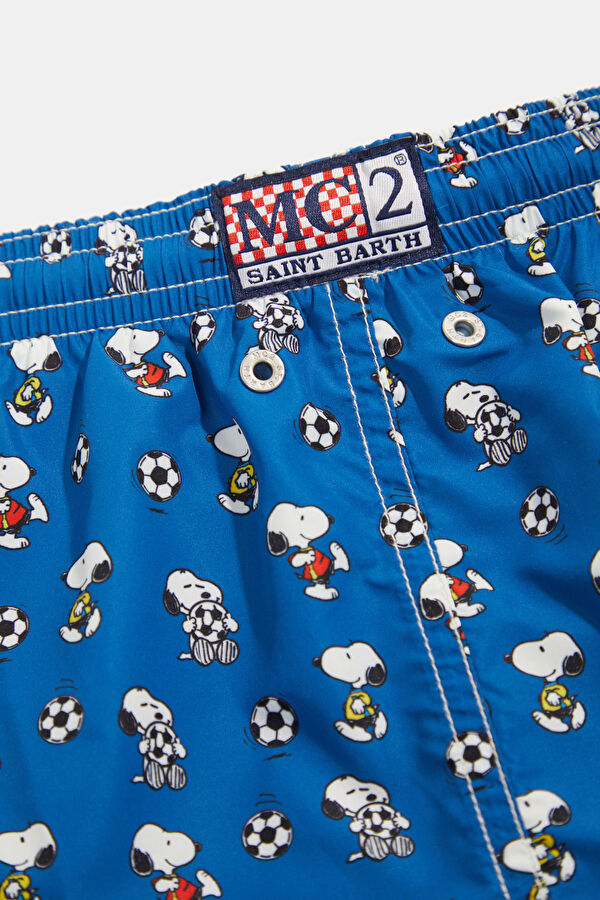 Blue Patterned Children's Shorts 5