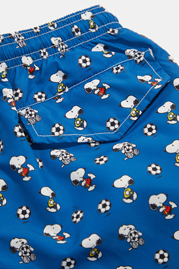 Blue Patterned Children's Shorts 6