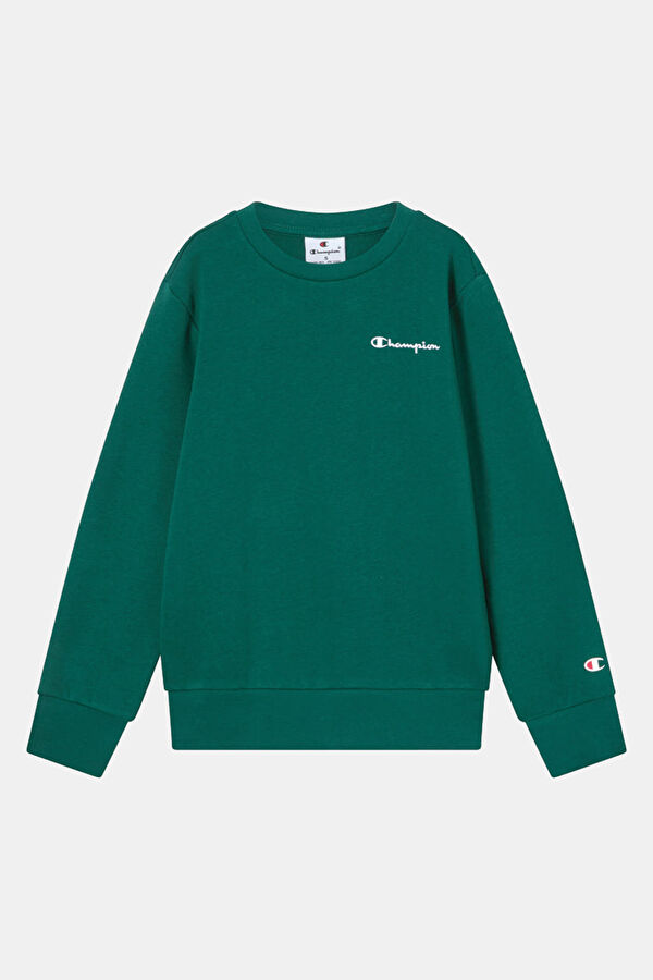 Dark Green Kids' Relax Fit Hooded Sweatshirt