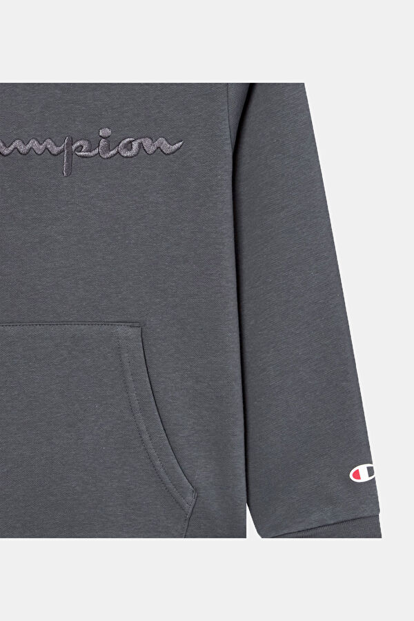 Anthracite Kids' Relax Fit Hooded Sweatshirt 2