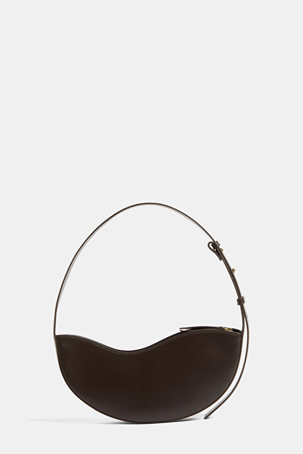 Arc De Flèu Dark Brown Leather Bag 2