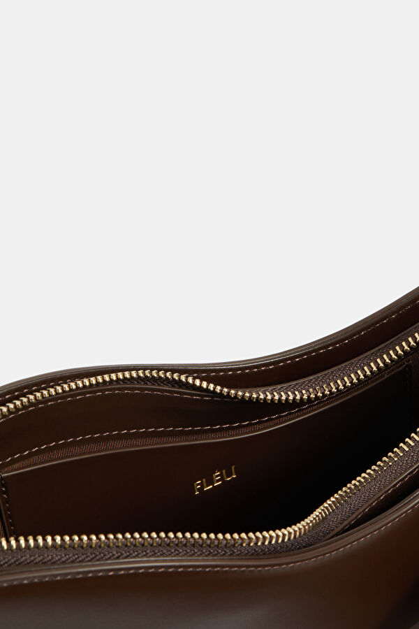 Arc De Flèu Dark Brown Leather Bag 5