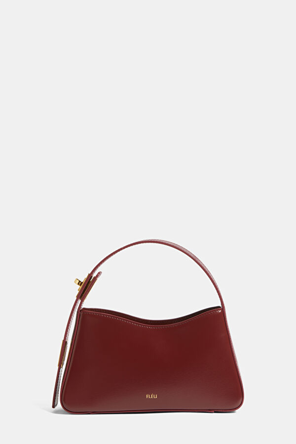 Pont Flèu Burgundy Leather Bag