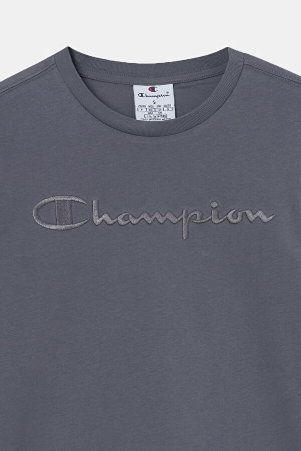 Relax Fit Anthracite Kids' Crew Neck T-Shirt 2