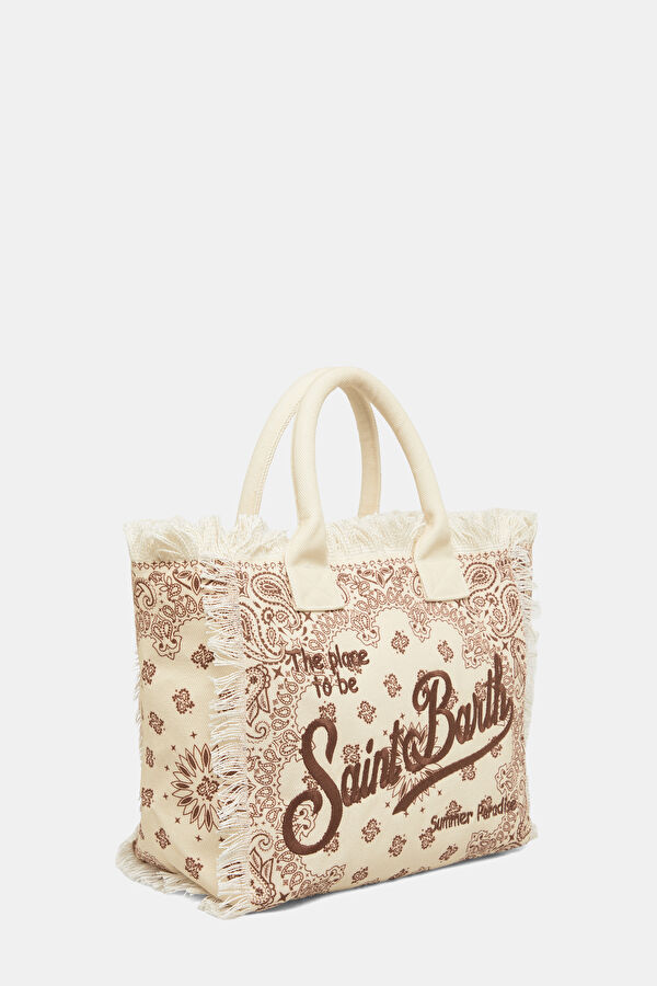 Vanity Beige Patterned Bag 2