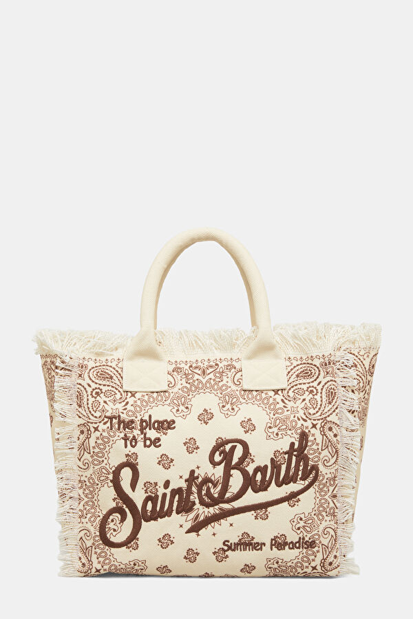 Vanity Beige Patterned Bag 3
