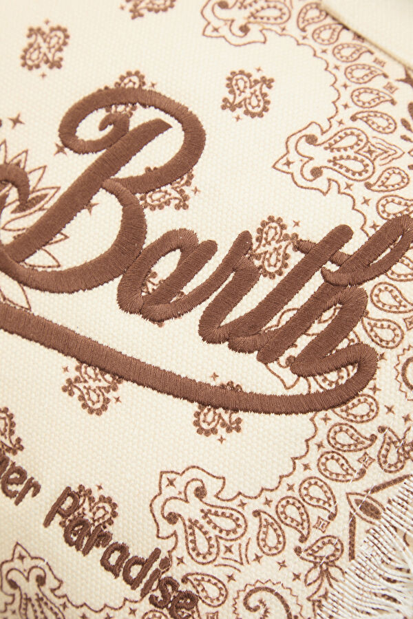 Vanity Beige Patterned Bag 5