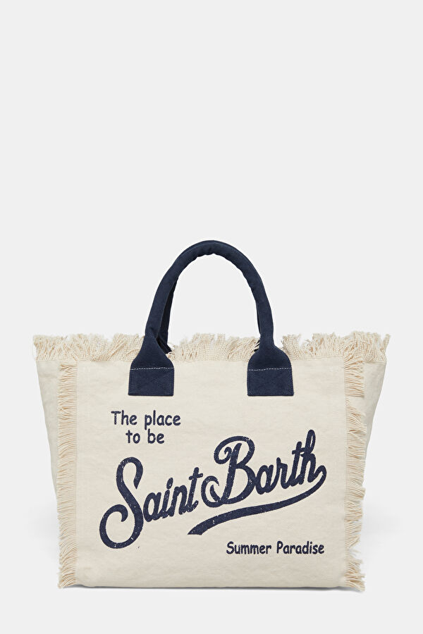White Patterned Bag