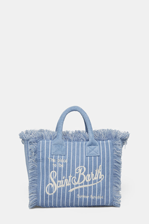 Blue Patterned Bag