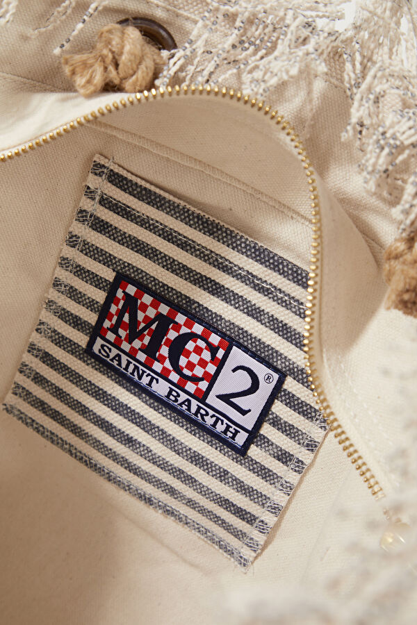 Beach Patch Çok Renkli Desenli Çanta 5